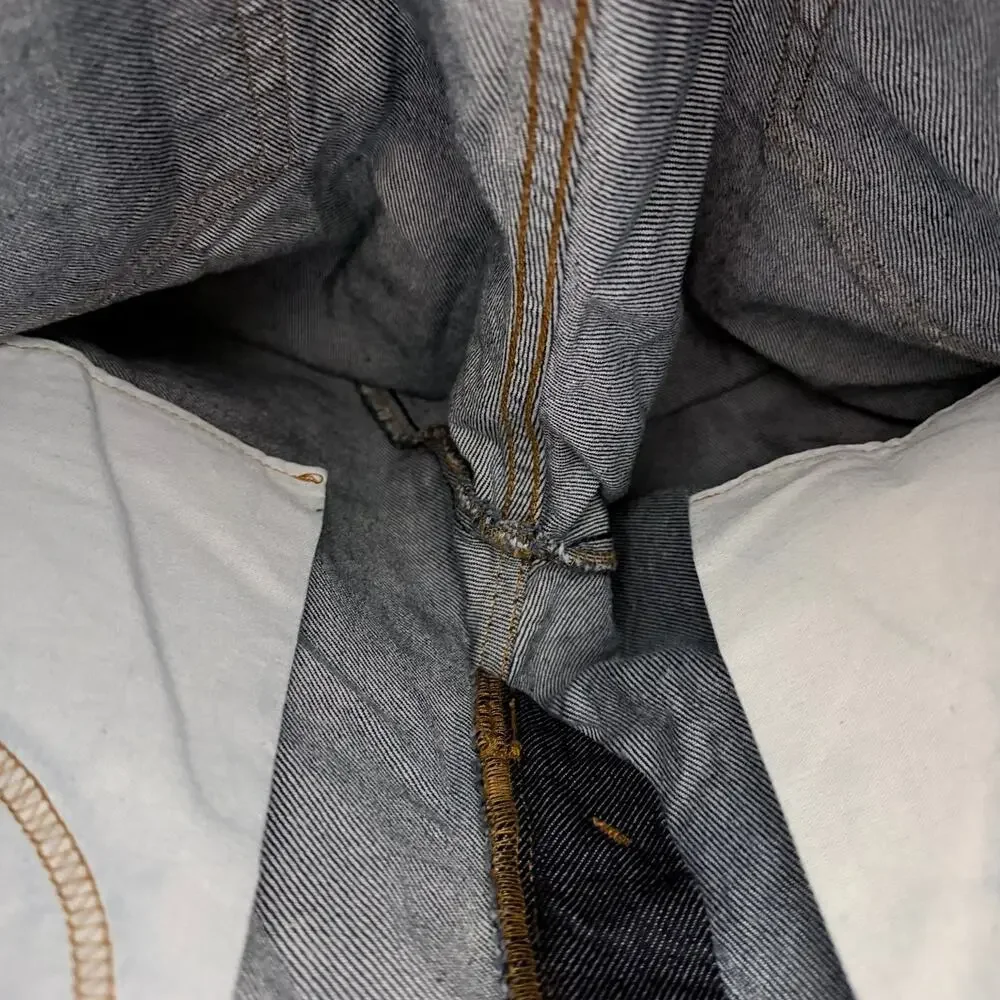 Levi's 517 Men's Boot Cut Jeans Dark Blue W34 L32 100% Cotton - Picture 15 of 15
